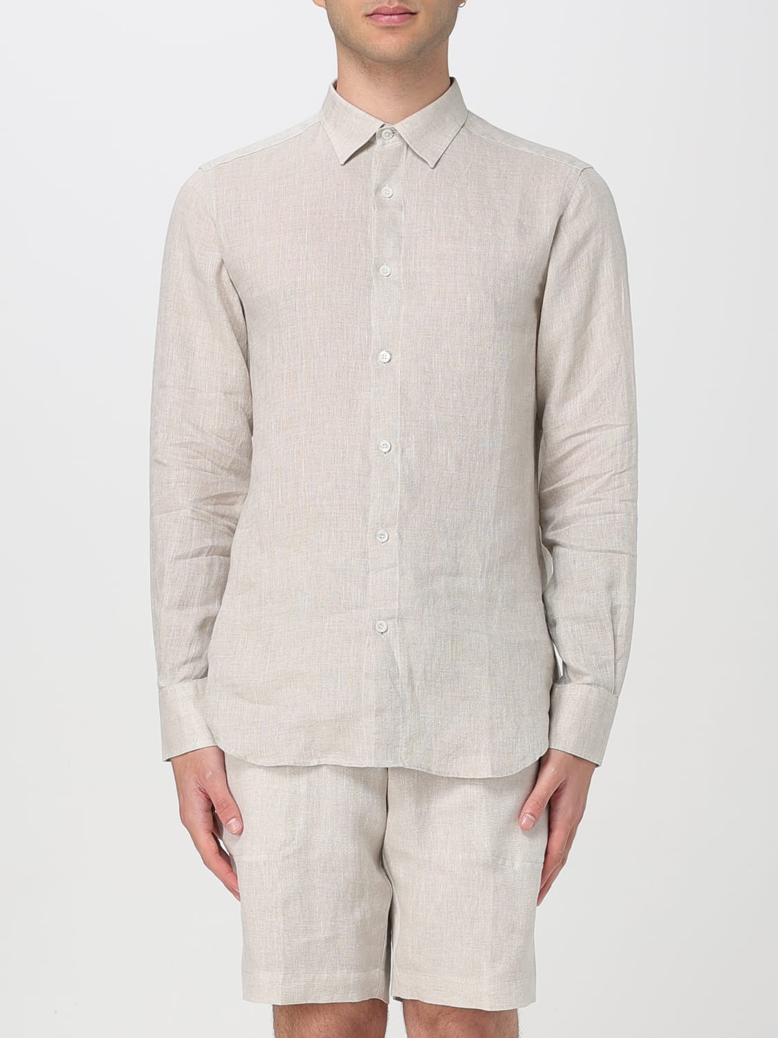 KAMPOS SHIRT: Shirt men Kampos, Sand - Img 1