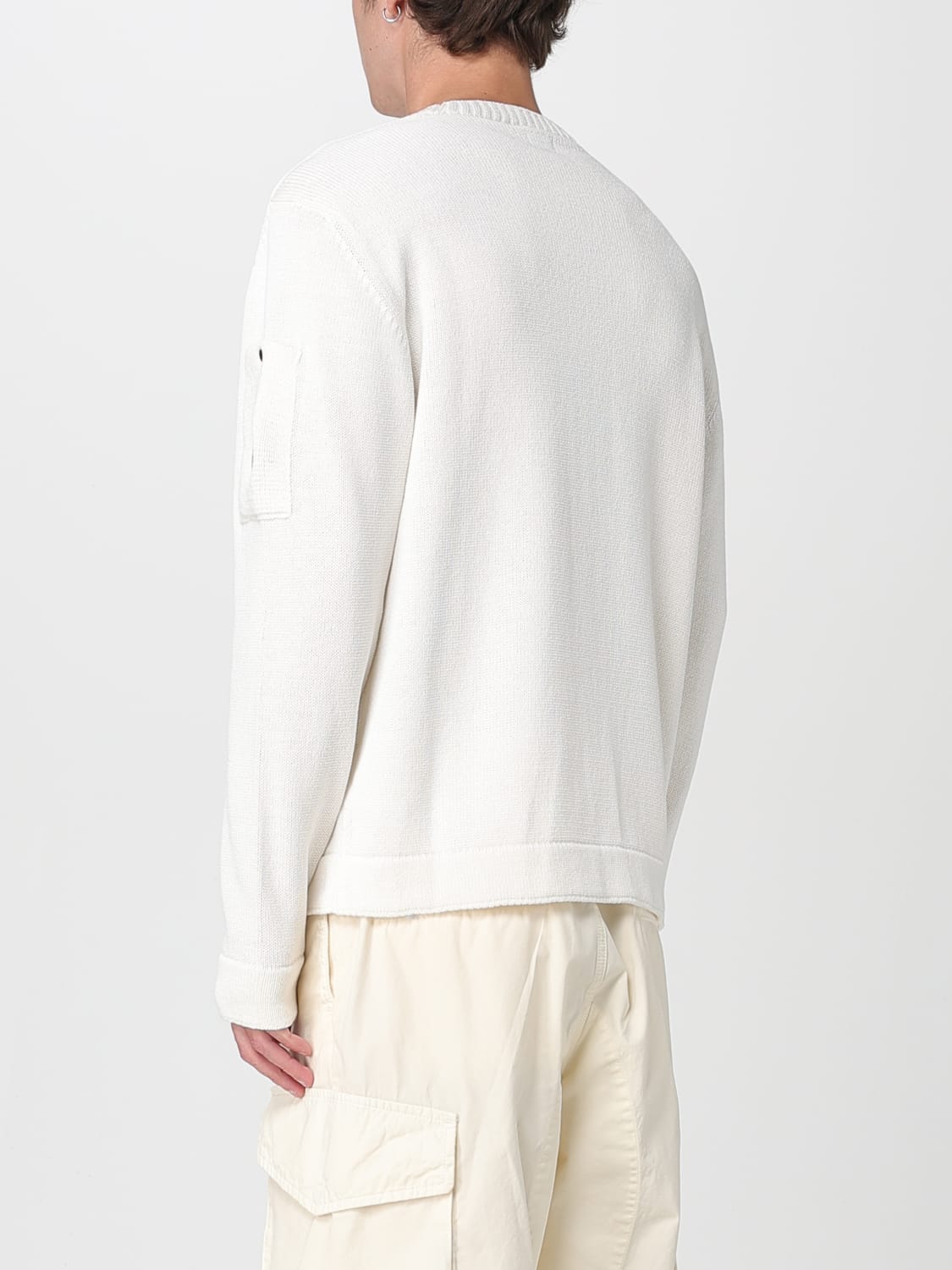 C.P. COMPANY JUMPER: Jumper men C.P. Company, White - Img 2