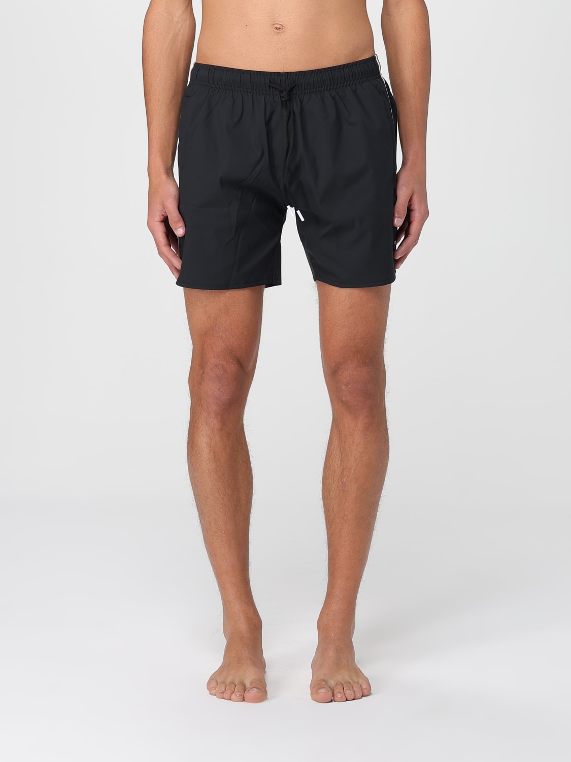 BOSS COSTUME: Costume da bagno in nylon Boss, Nero - Img 1