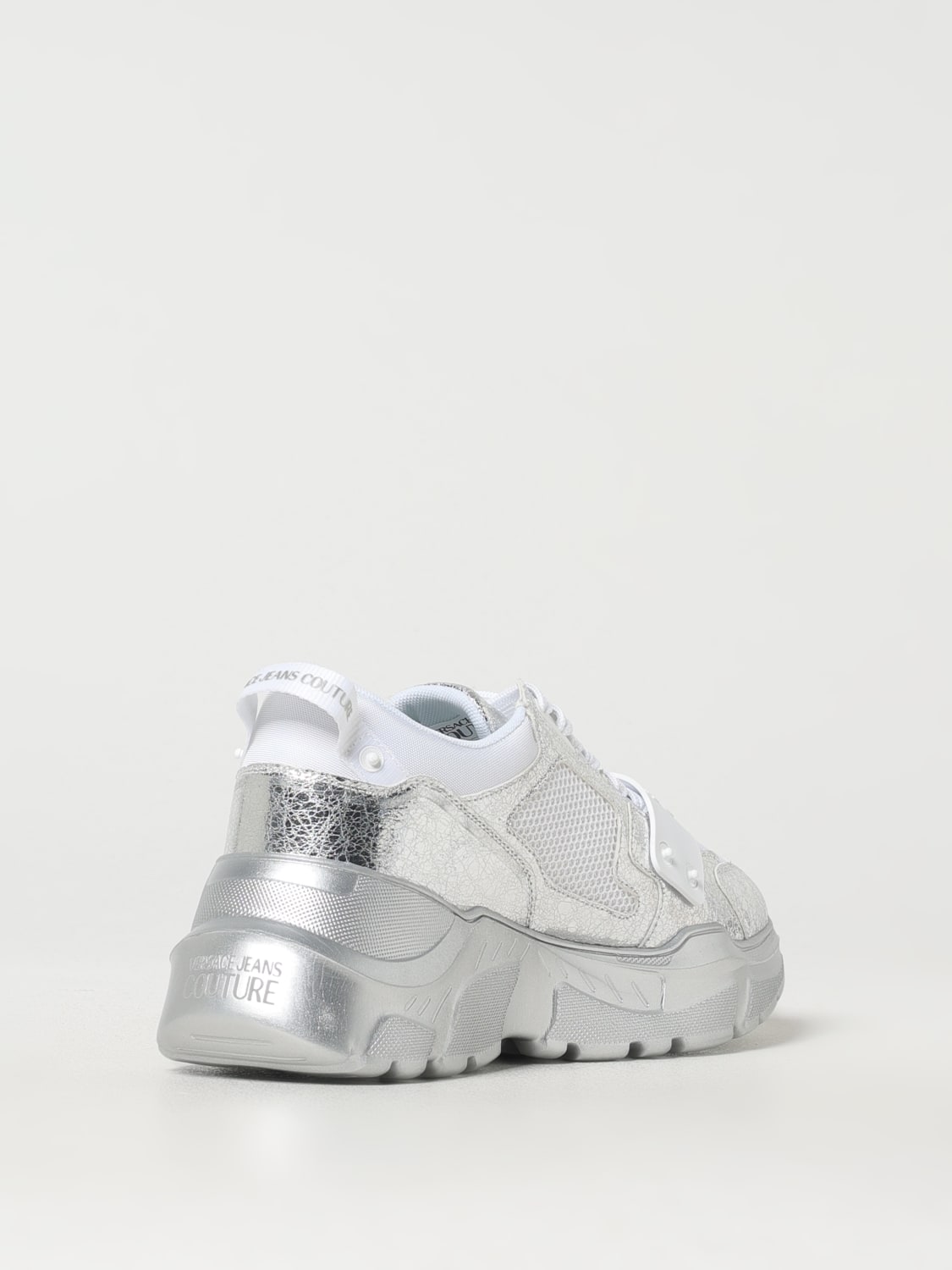 VERSACE JEANS COUTURE SNEAKERS: Schuhe herren Versace Jeans Couture, Weiß - Img 3