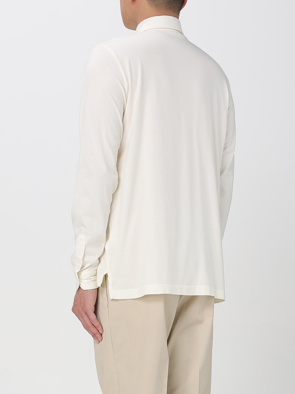 DOPPIAA CHEMISE: Chemise homme Doppiaa, Crème - Img 2