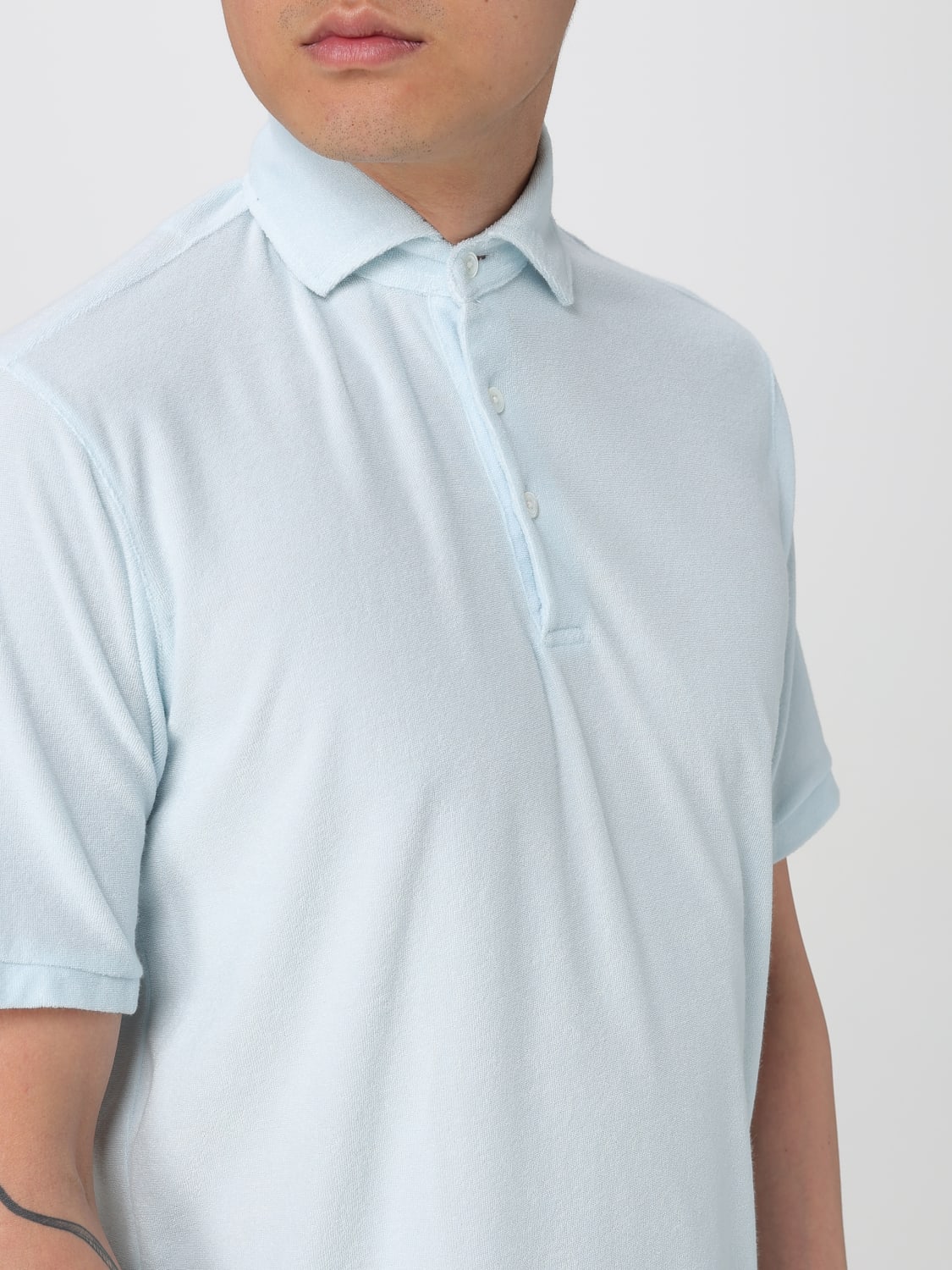 DOPPIAA T-SHIRT: T-shirt homme Doppiaa, Bleu 1 - Img 3