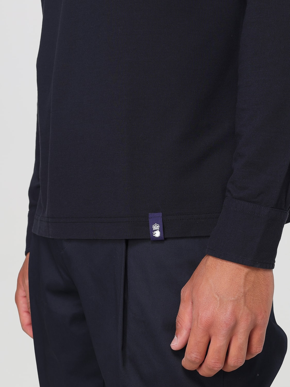 DRUMOHR POLO SHIRT: T-shirt men Drumohr, Blue - Img 3