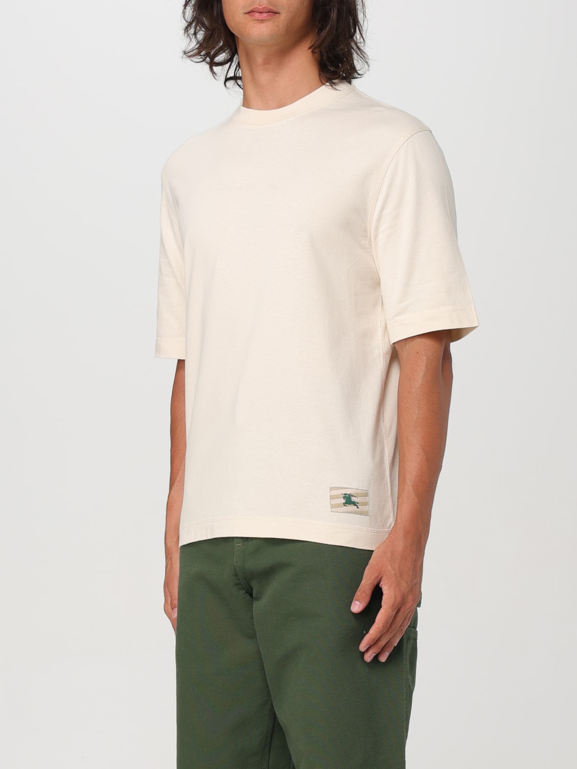 BURBERRY T-SHIRT: T-shirt men Burberry, Beige - Img 4