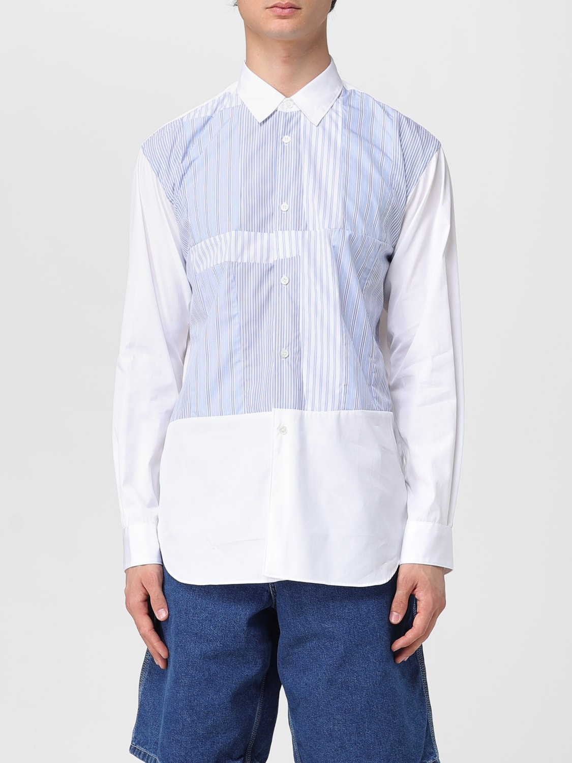 COMME DES GARÇONS CAMICIA: Camicia in cotone Comme Des Garçons, Bianco - Img 1