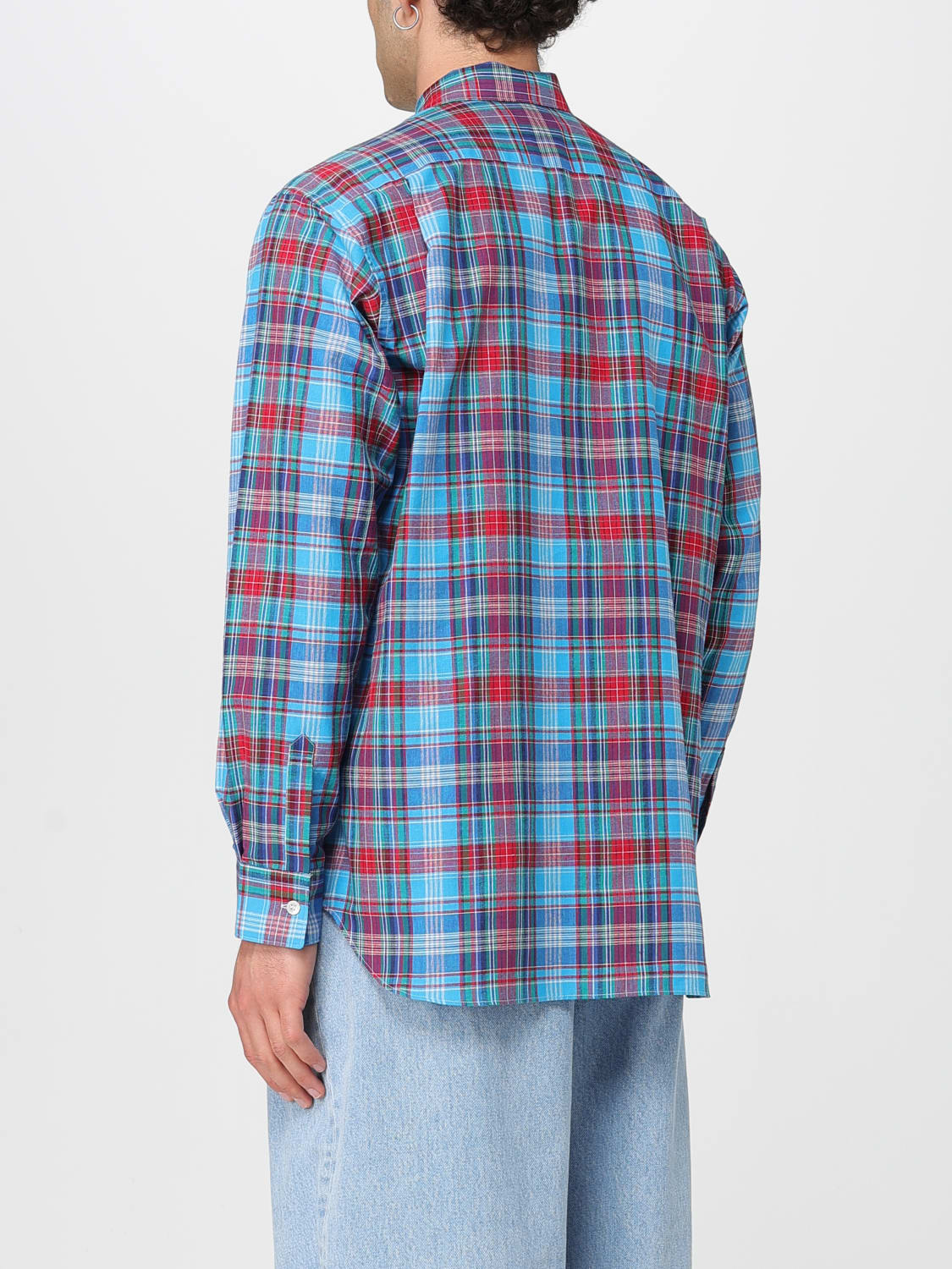 COMME DES GARCONS CAMICIA: Camicia in cotone tartan Comme Des Garcons, Fantasia - Img 2