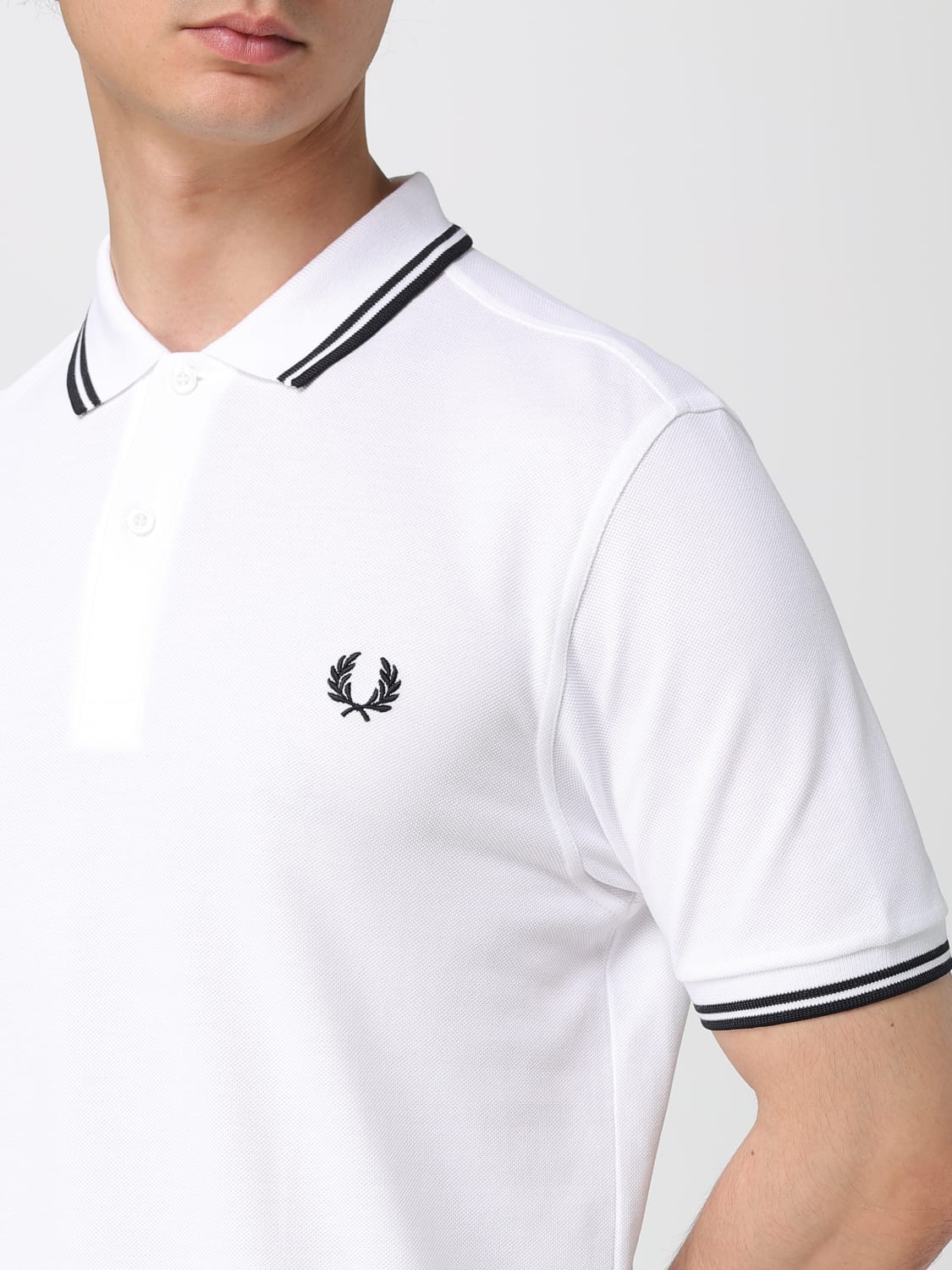 COMME DES GARÇONS POLO SHIRT: T-shirt men Comme Des Garçons, White - Img 3