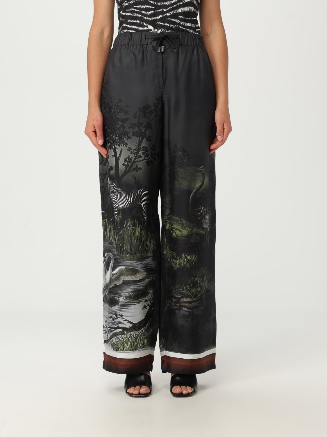 パンツ THE ATTICO Woman Pants Black 250WCP258S015 867 THE ATTICO: Pants woman - Black | The Attico pants