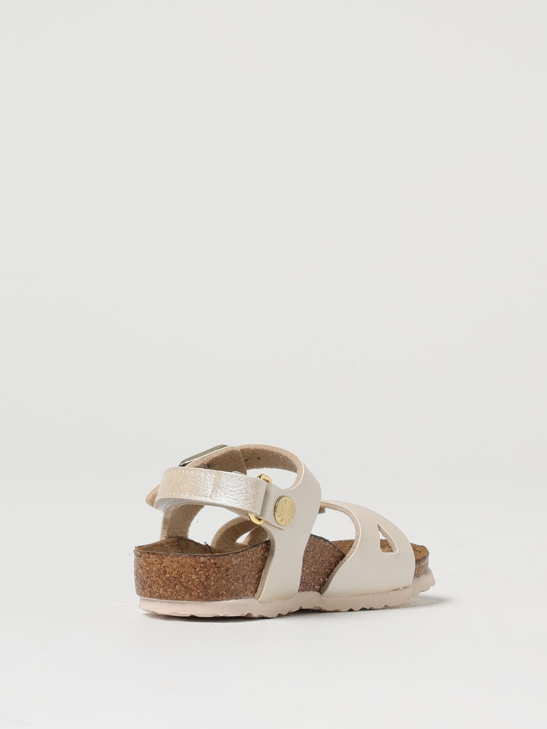 BIRKENSTOCK SCARPE: Sandalo Rio Birkenstock in Birko-Flor, Bianco - Img 3