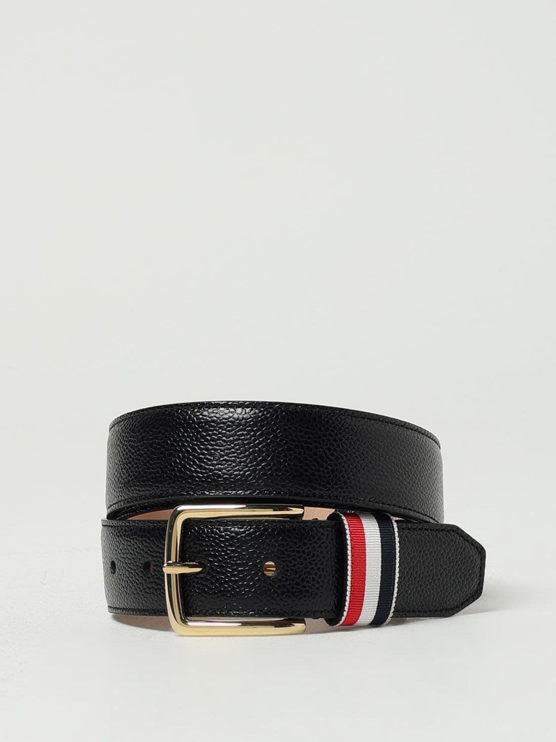 THOM BROWNE BELT: Belt men Thom Browne, Black - Img 1