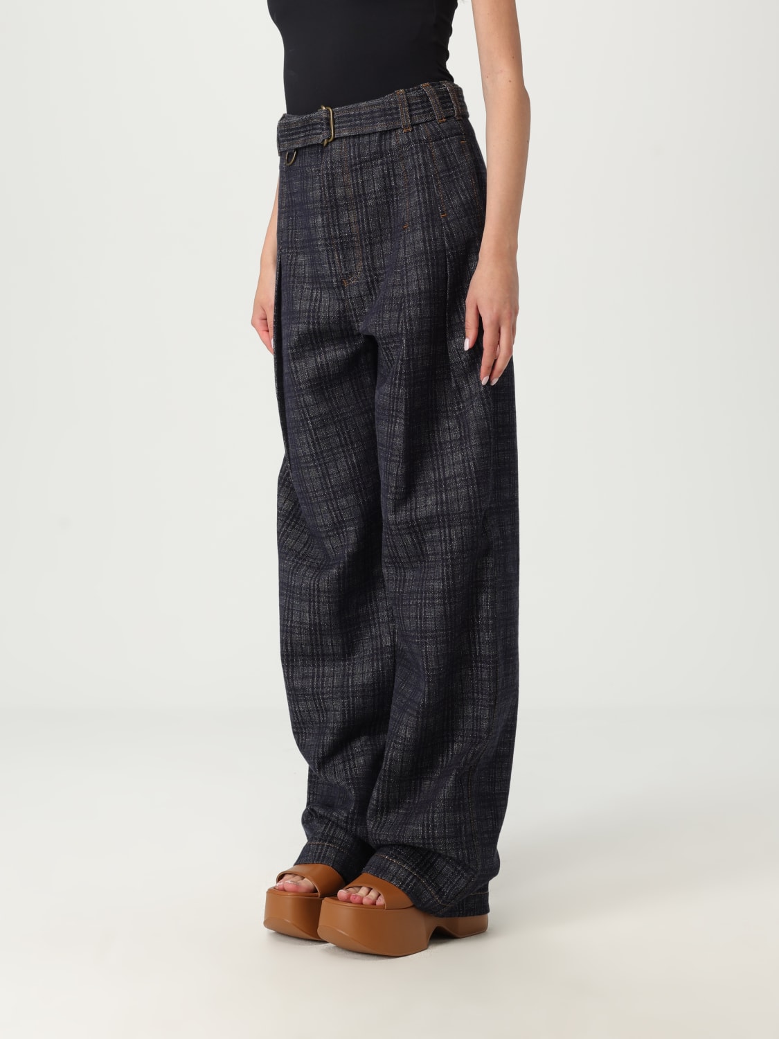 BURBERRY JEANS: Jeans woman Burberry, Blue - Img 4