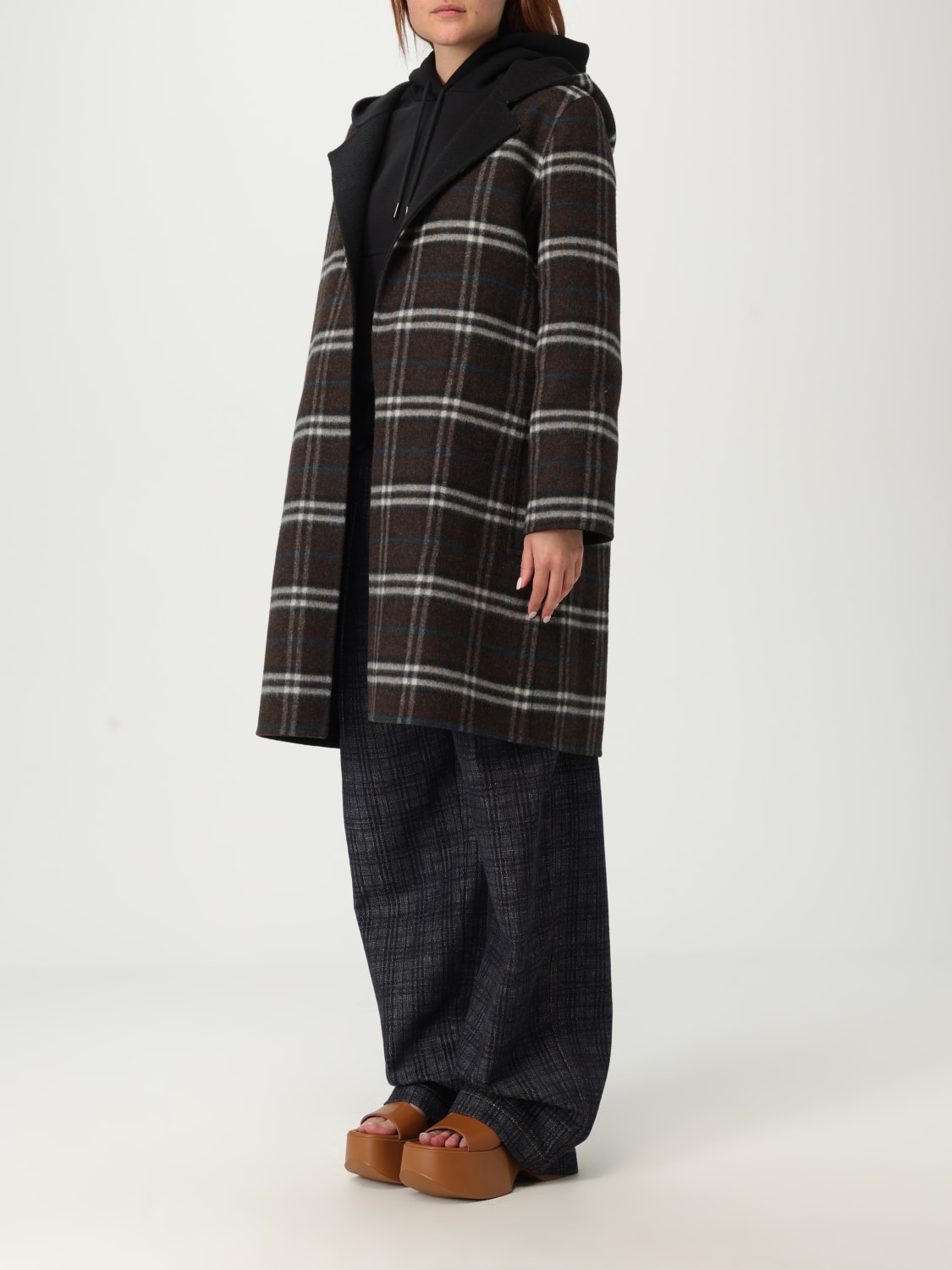 BURBERRY ABRIGO: Abrigo mujer Burberry, Negro - Img 4