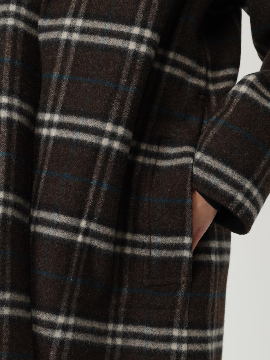 BURBERRY ABRIGO: Abrigo mujer Burberry, Negro - Img 5