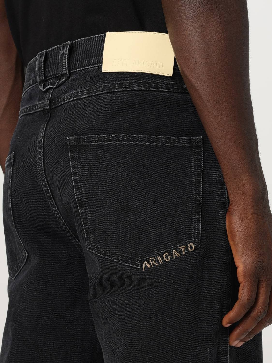 AXEL ARIGATO JEANS: Jeans herren Axel Arigato, Schwarz - Img 3