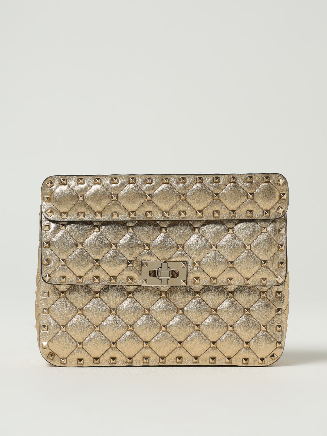 VALENTINO GARAVANI MINI BAG: Shoulder bag woman Valentino Garavani, Gold - Img 1