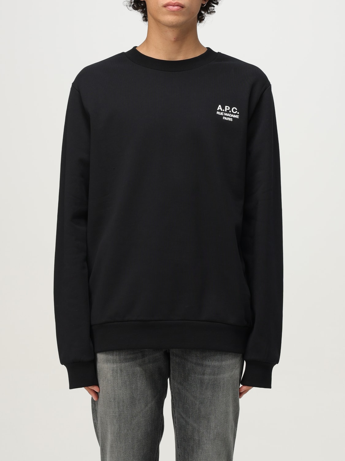 A.P.C. SWEATSHIRT: Sweatshirt herren A.P.C., Schwarz - Img 1