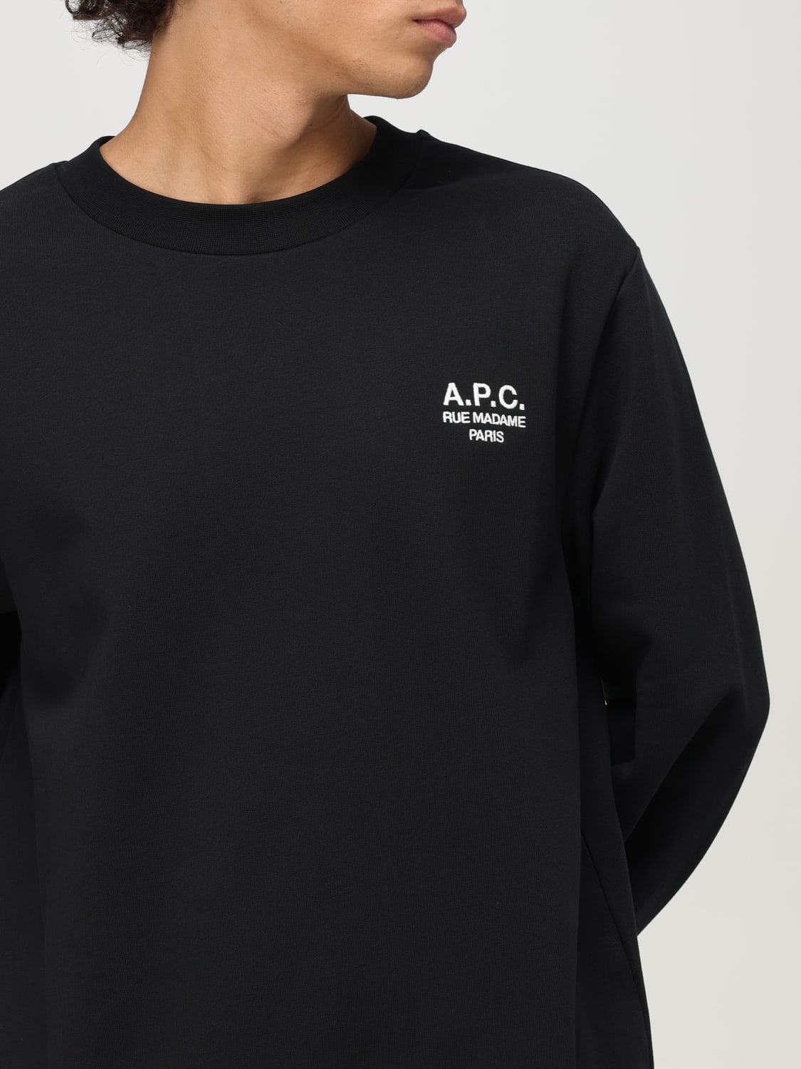 A.P.C. SWEATSHIRT: Sweatshirt herren A.P.C., Schwarz - Img 3