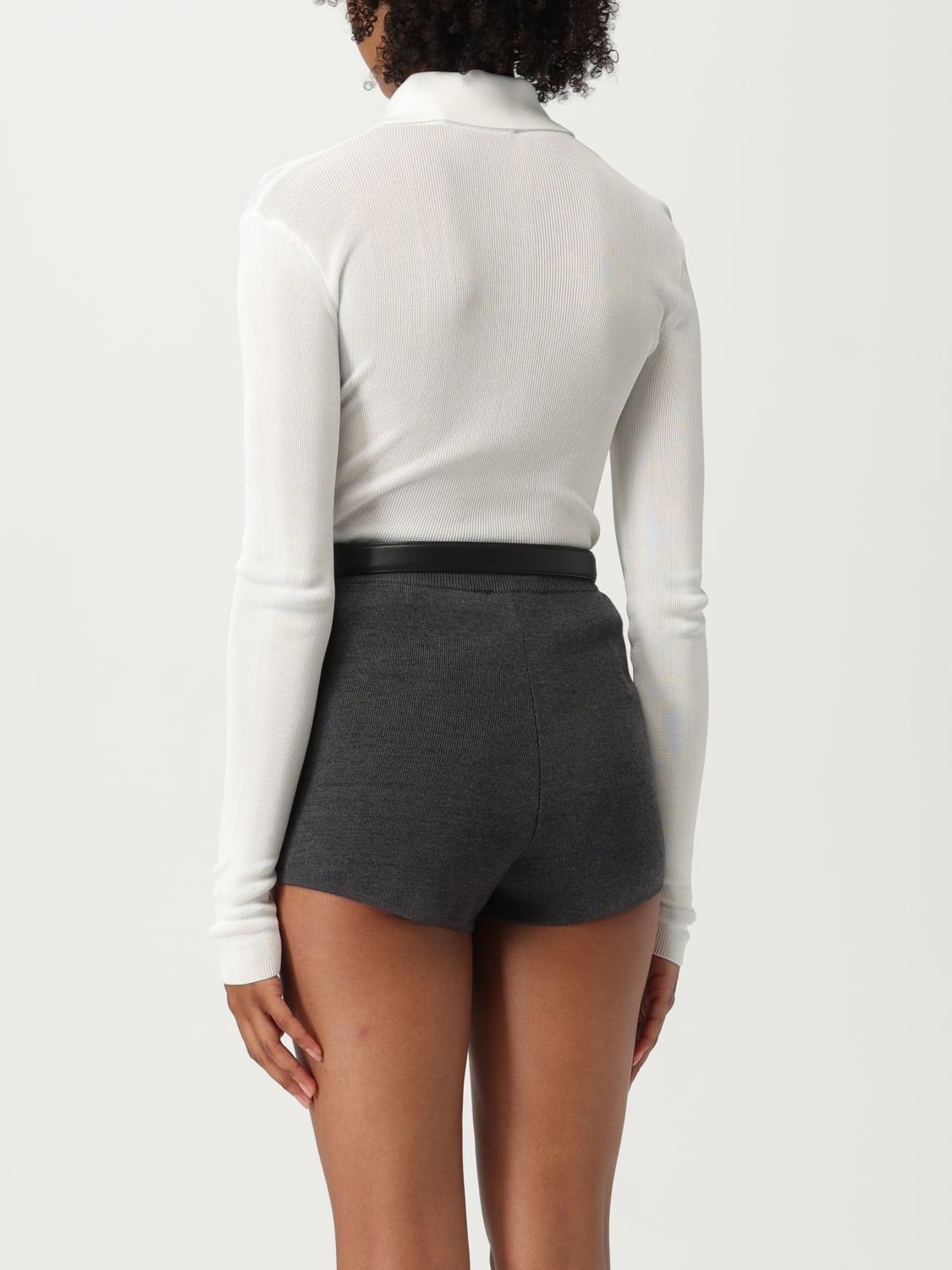 SELF-PORTRAIT POLO: Top mujer Self-portrait, Blanco - Img 3