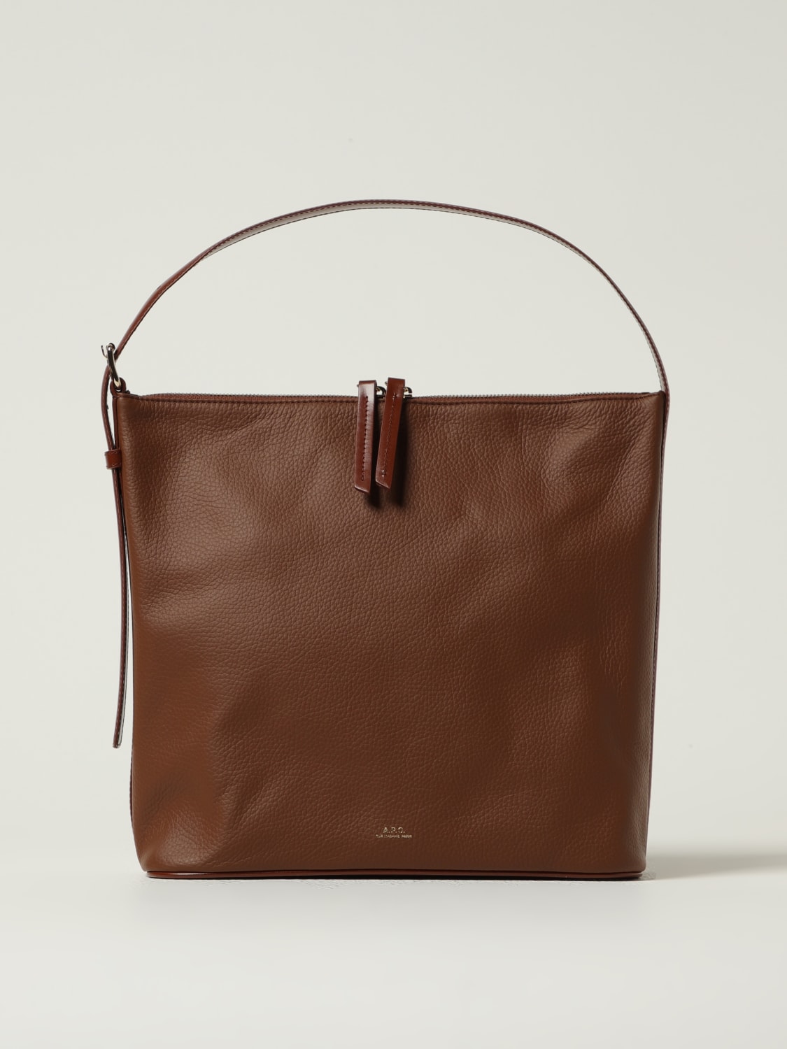 ハンドバッグ A.P.C. Woman Handbag Brown PXCBLF61902 CAD Vera bag | Suede calfskin and smooth leather | A.P.C.
