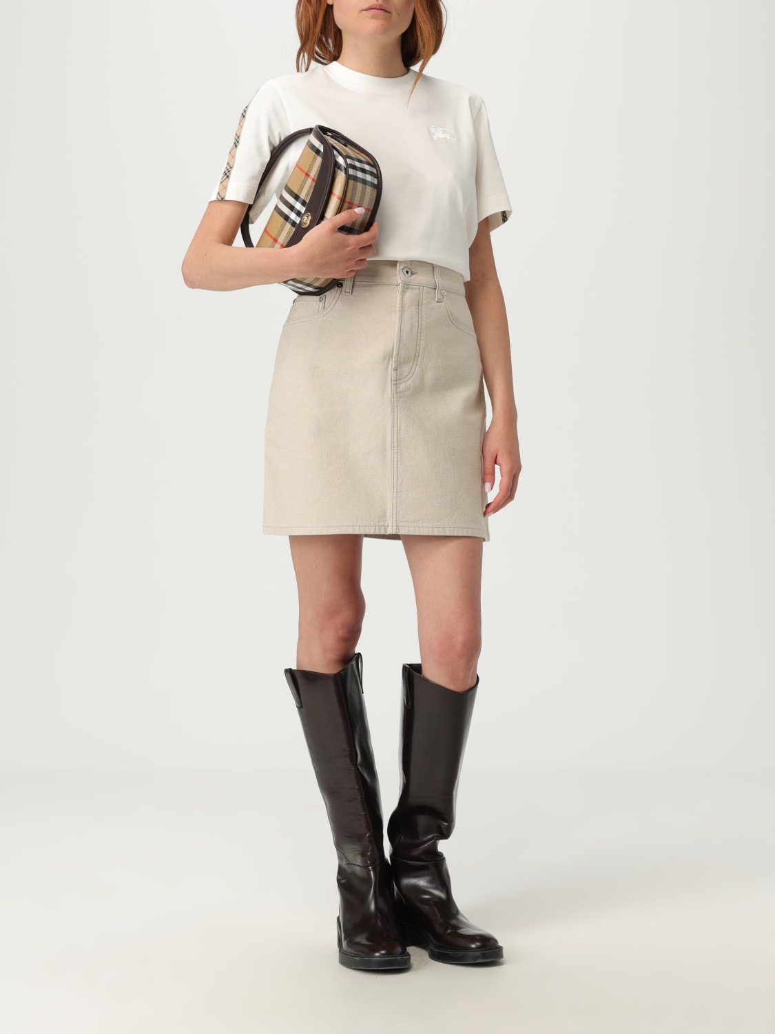 ハンドバッグ BURBERRY Woman Handbag Brown 8112160 BURBERRY: Handbag woman - Brown | Burberry handbag 8112160