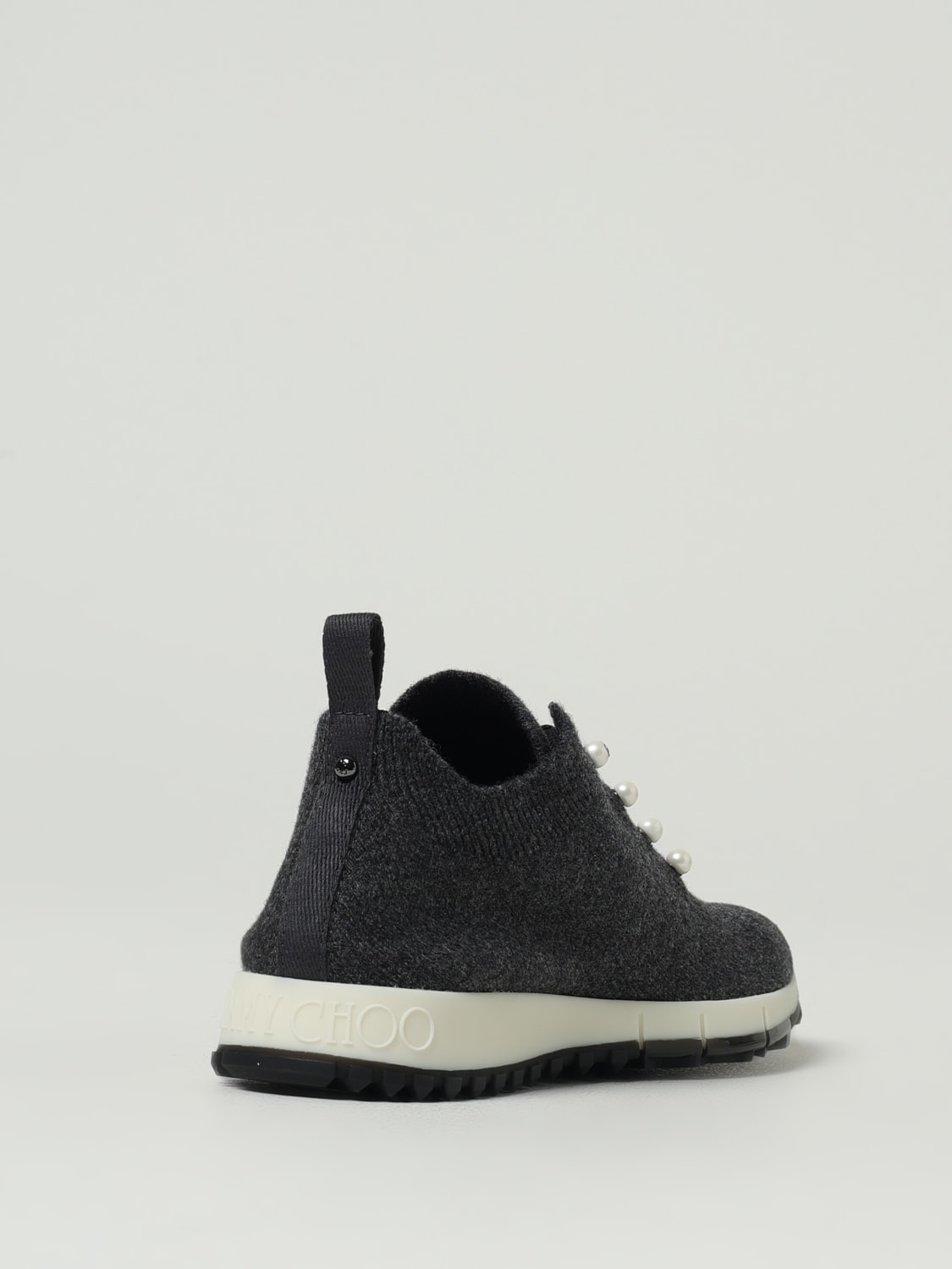 JIMMY CHOO SNEAKERS: Sneakers woman Jimmy Choo, Black - Img 3