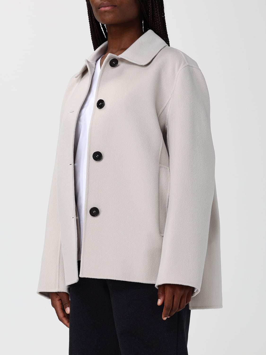 'S MAX MARA JACKET: Jacket woman 's Max Mara, Beige - Img 3