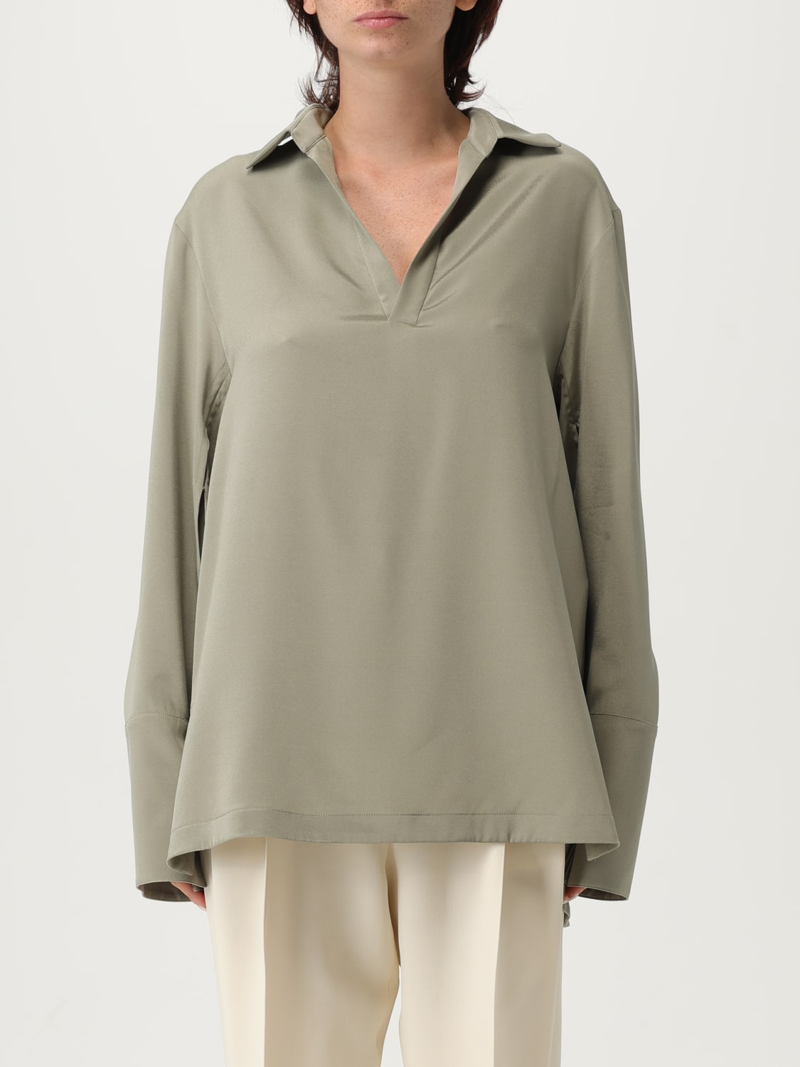 MAX MARA TOP: Veste femme Max Mara, Vert Sapin - Img 1