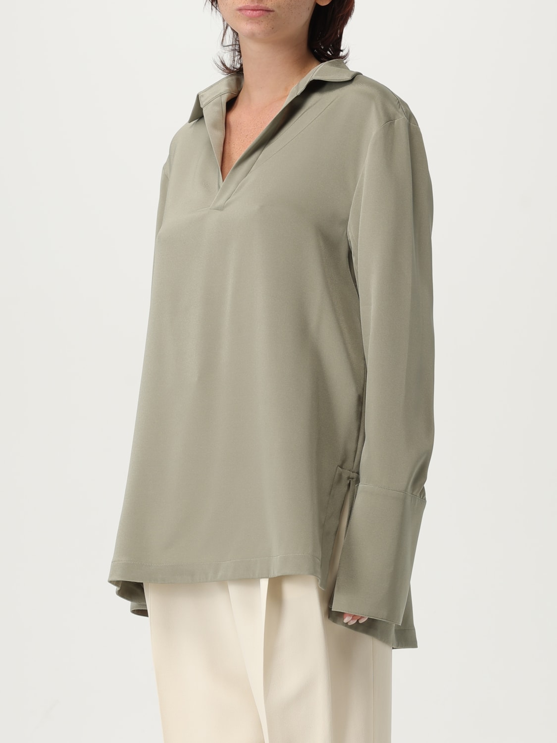 MAX MARA TOP: Veste femme Max Mara, Vert Sapin - Img 4