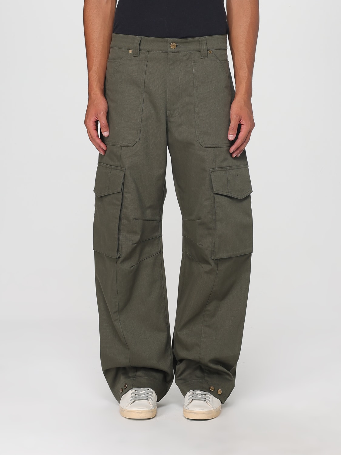 GOLDEN GOOSE PANTS: Pants men Golden Goose, Green - Img 1