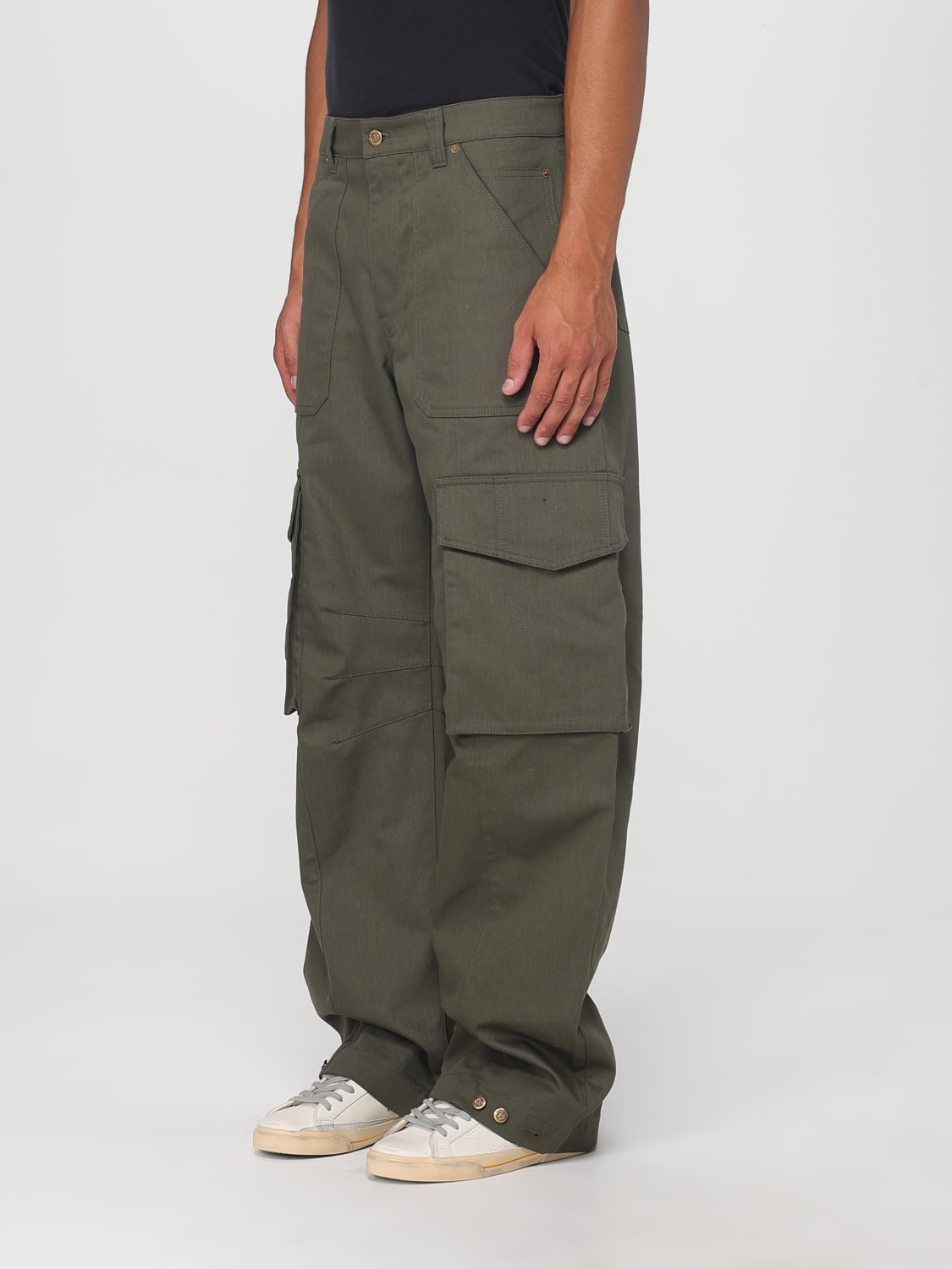 GOLDEN GOOSE PANTS: Pants men Golden Goose, Green - Img 4