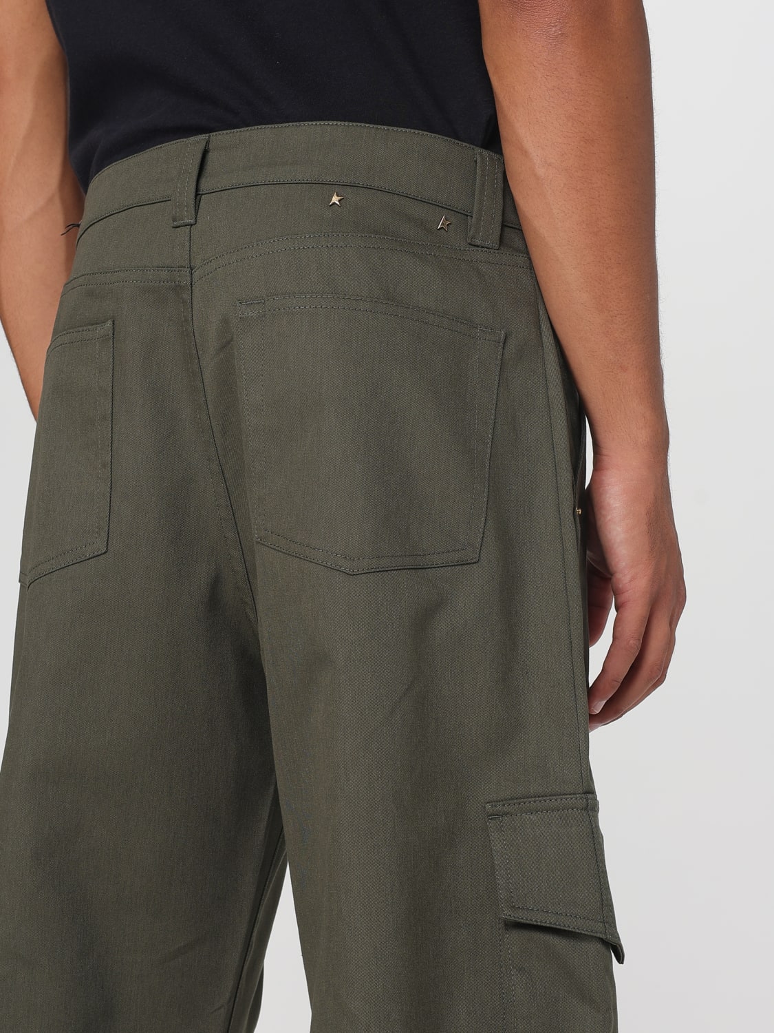 GOLDEN GOOSE PANTS: Pants men Golden Goose, Green - Img 5