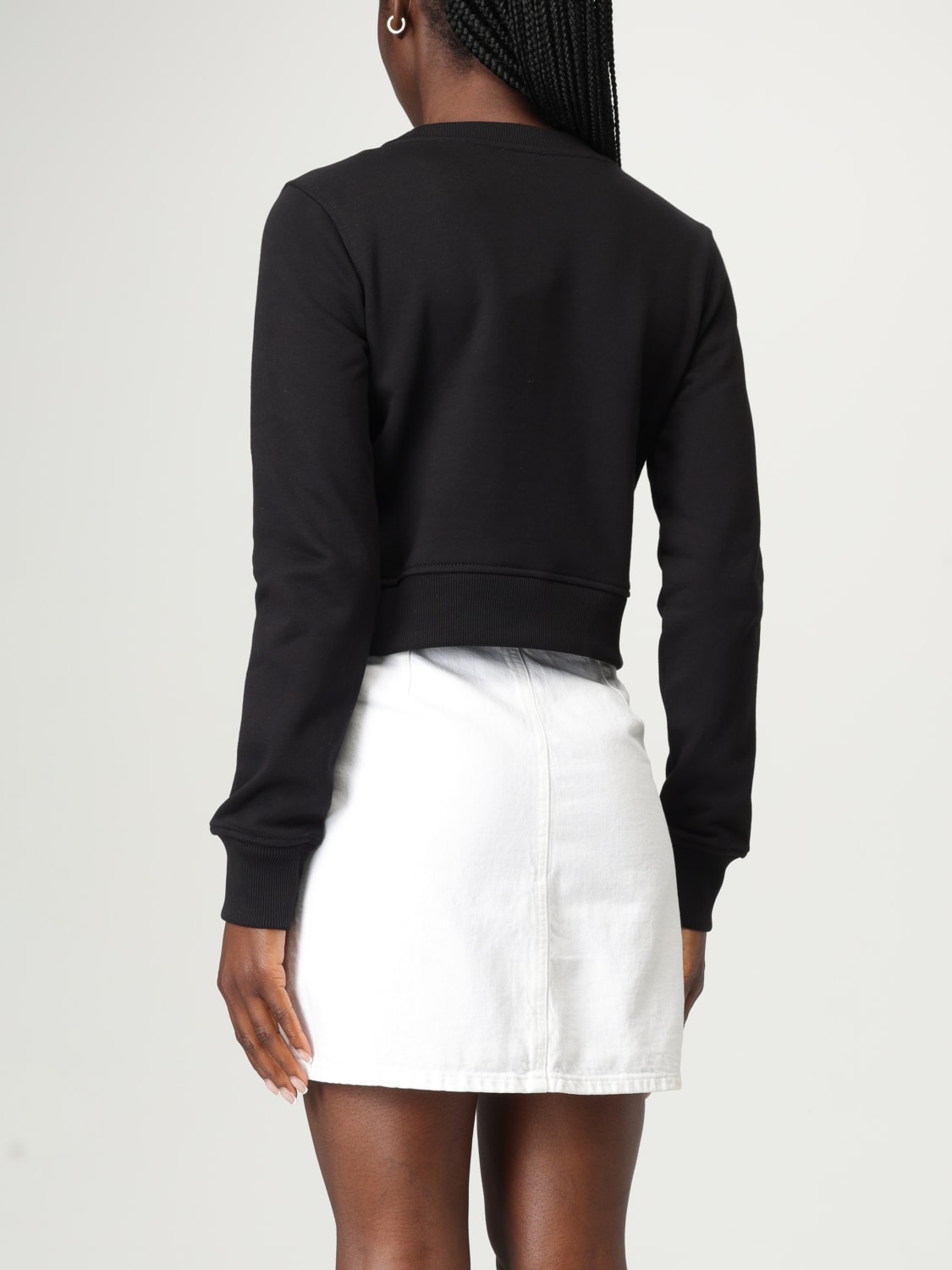 DIESEL SWEATSHIRT: Sweatshirt woman Diesel, Black - Img 2