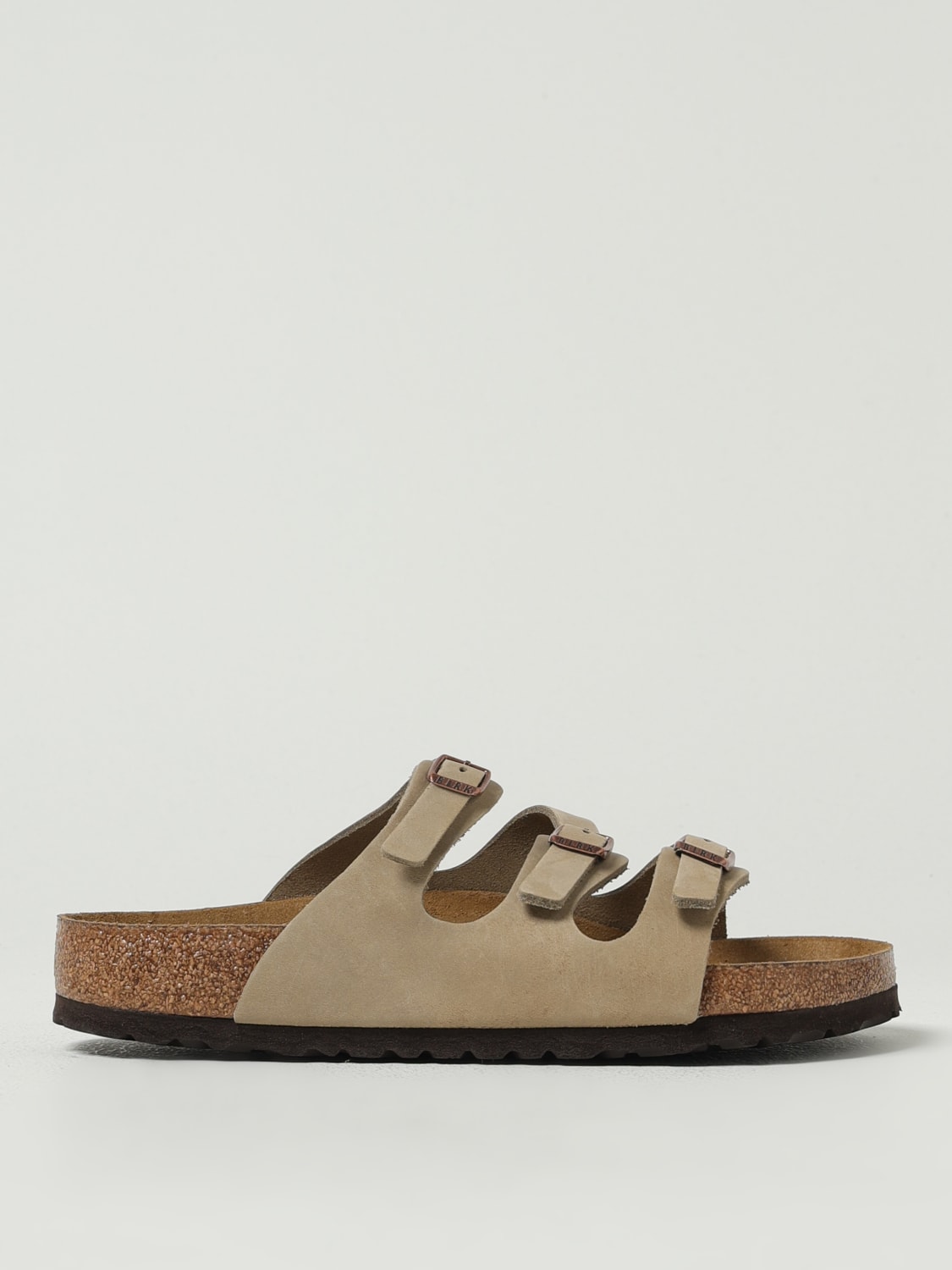 BIRKENSTOCK HEELED SANDAL: Shoes woman Birkenstock, Brown - Img 1
