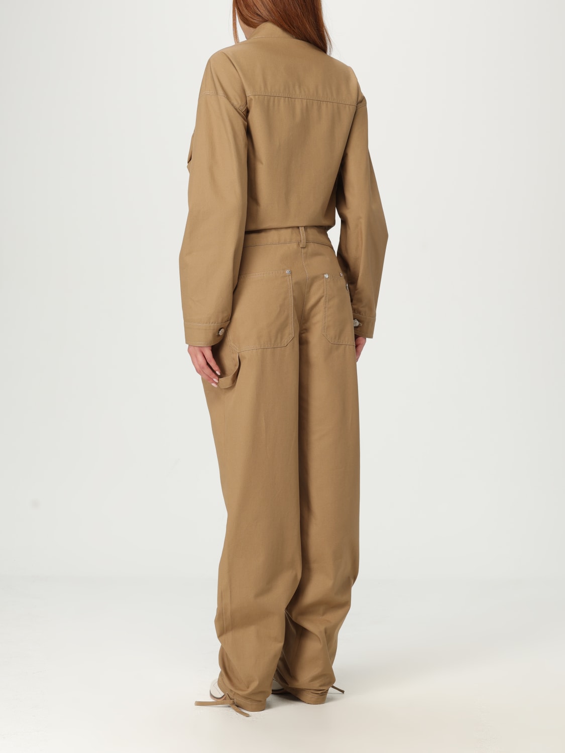 MOSCHINO JEANS JUMPSUIT: Dress woman Moschino Jeans, Brown - Img 2