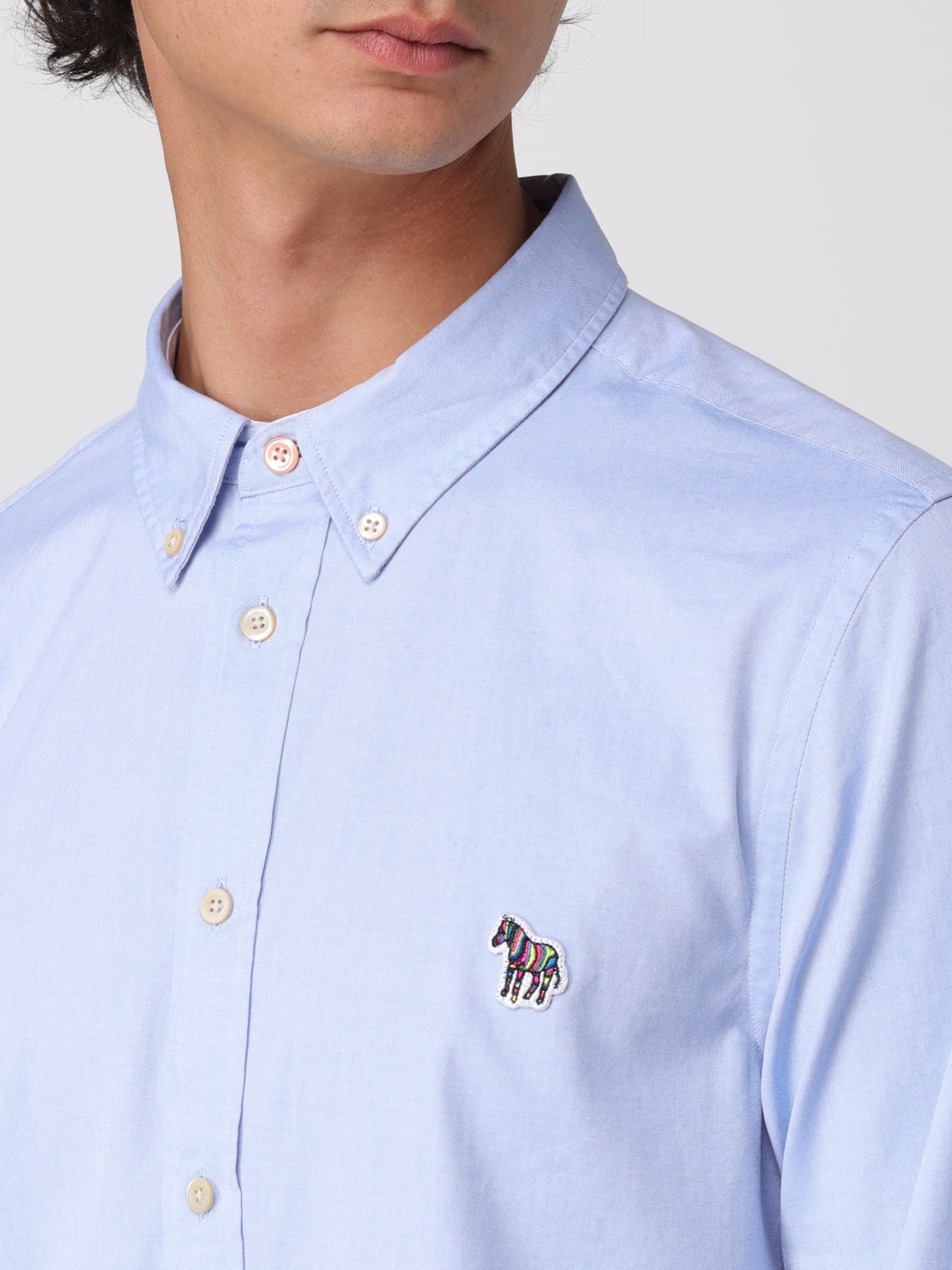 PS PAUL SMITH SHIRT: Shirt men Ps Paul Smith, Gnawed Blue - Img 3