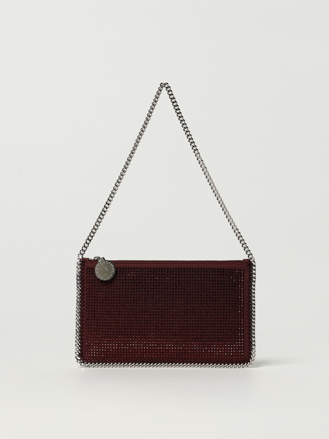 STELLA MCCARTNEY MINI BAG: Clutch woman Stella McCartney, Burgundy - Img 1