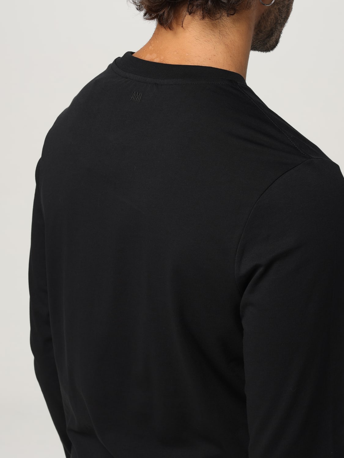 AMI PARIS T-SHIRT: T-shirt men Ami Paris, Black - Img 3
