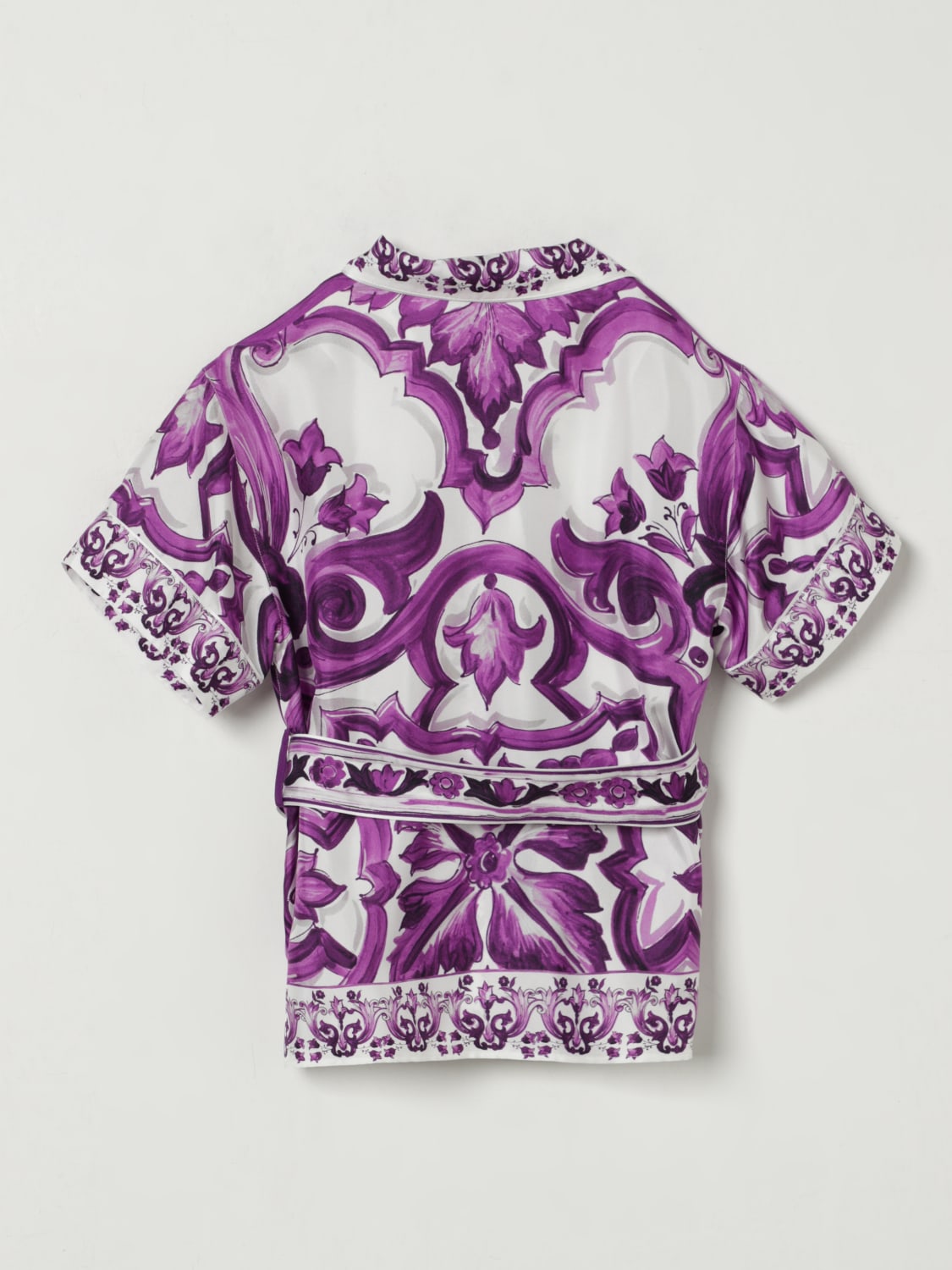 DOLCE & GABBANA BLUSE: Bluse kinder Dolce & Gabbana, Violett - Img 2