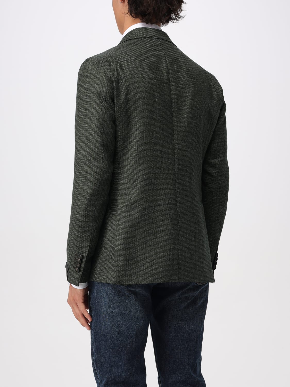 TAGLIATORE JACKET: Blazer men Tagliatore, Green - Img 2