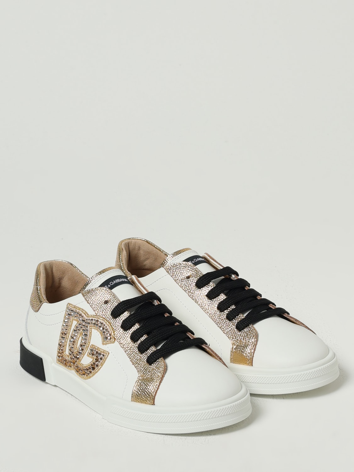 DOLCE & GABBANA SNEAKERS: Shoes kids Dolce & Gabbana, White - Img 2