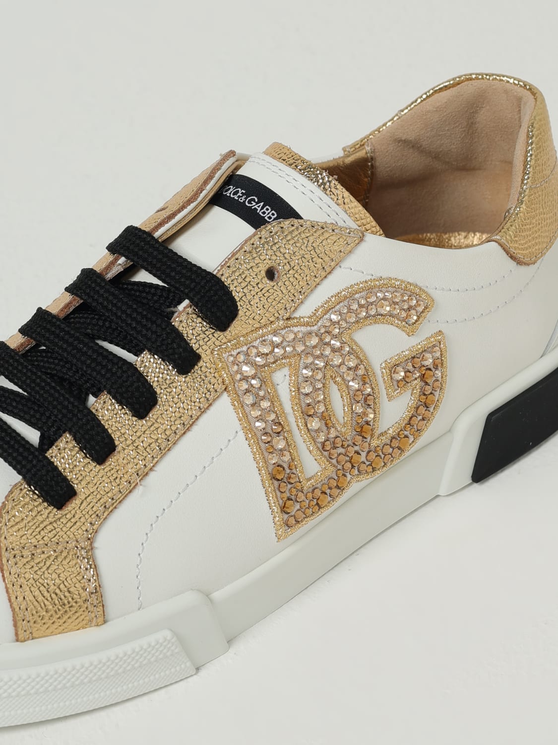 DOLCE & GABBANA SNEAKERS: Shoes kids Dolce & Gabbana, White - Img 4