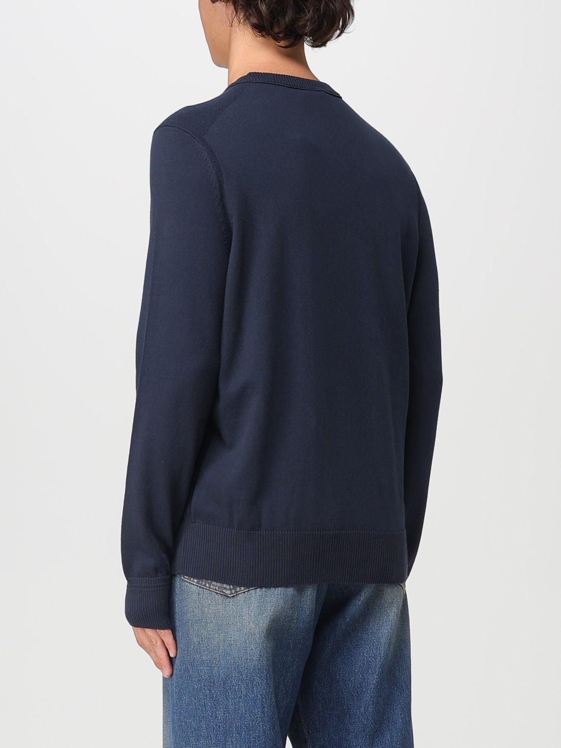BOSS SWEATER: Sweater men Boss, Blue - Img 2