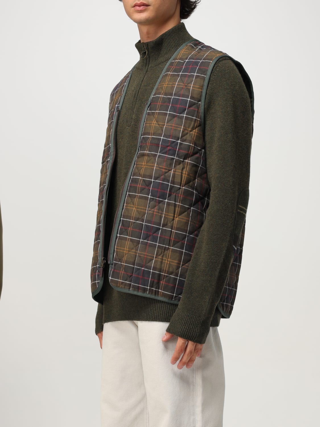 BARBOUR SUIT VEST: Jacket men Barbour, Green - Img 3