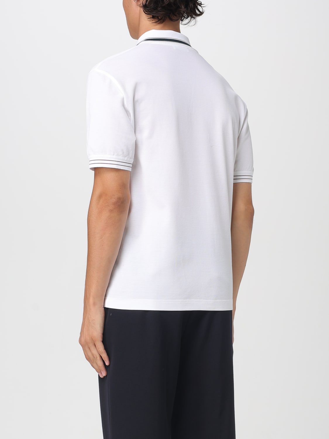 FERRAGAMO POLO: Polo herren Ferragamo, Weiß - Img 2