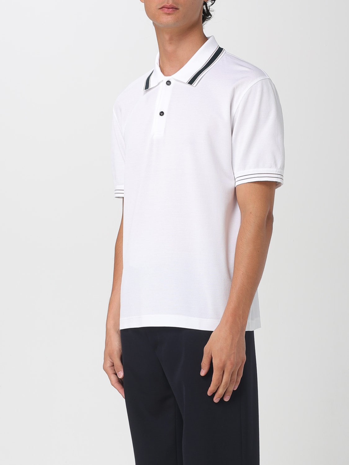 FERRAGAMO POLO: Polo herren Ferragamo, Weiß - Img 3