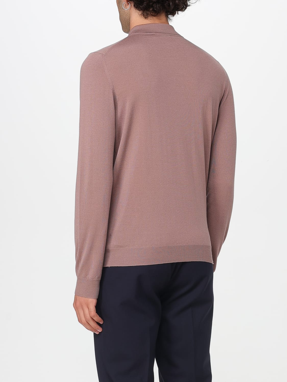 ZANONE POLO SHIRT: Polo shirt men Zanone, Brown - Img 2