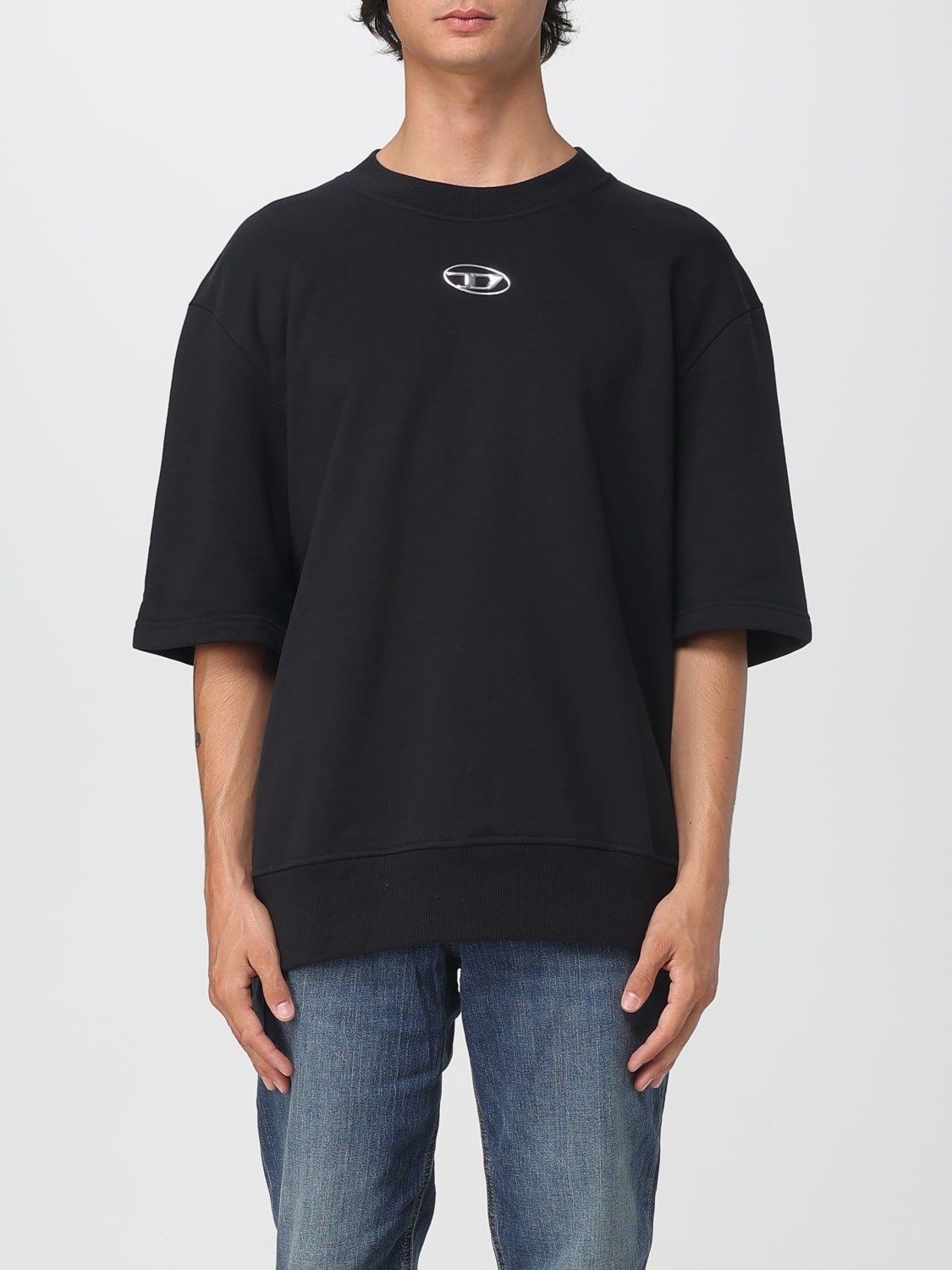 DIESEL T-SHIRT: T-shirt men Diesel, Black - Img 1