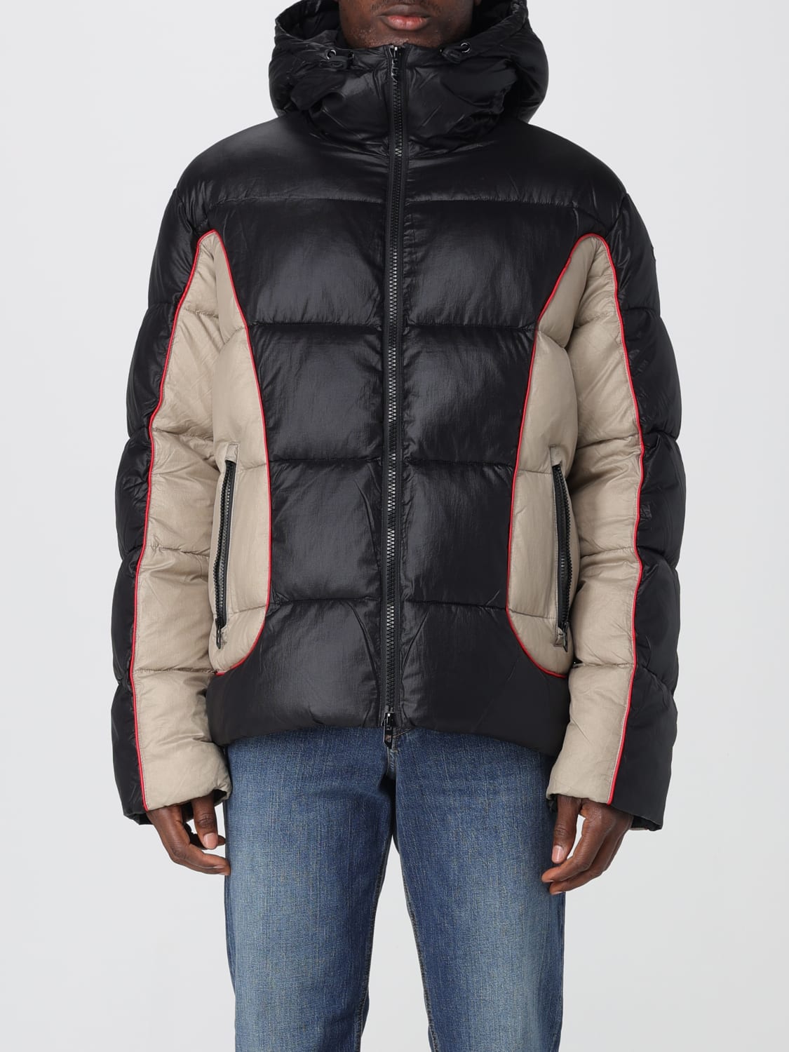 DIESEL JACKET: Sweatshirt men Diesel, Black - Img 1