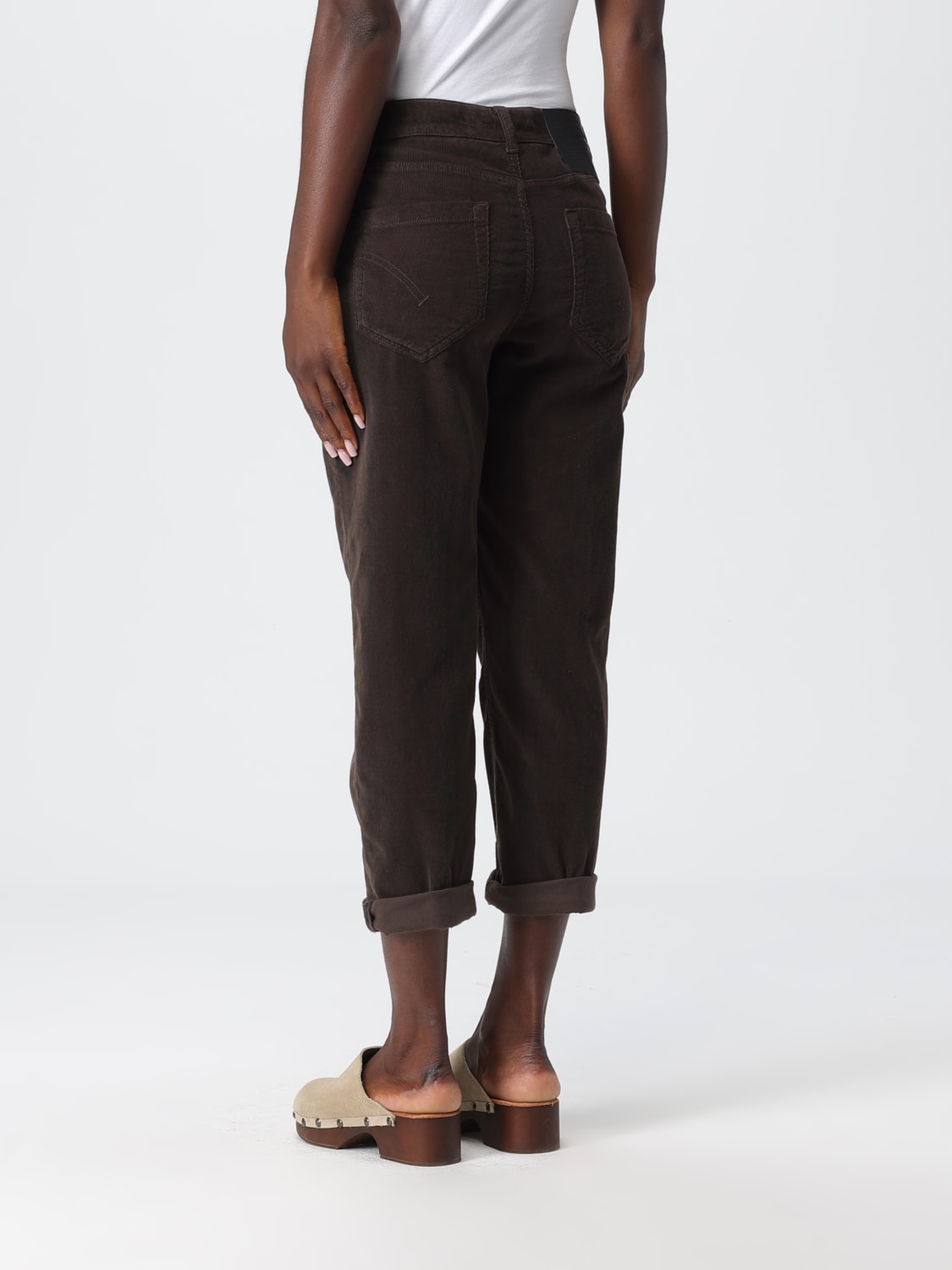 DONDUP JEANS: Jeans femme Dondup, Marron - Img 2