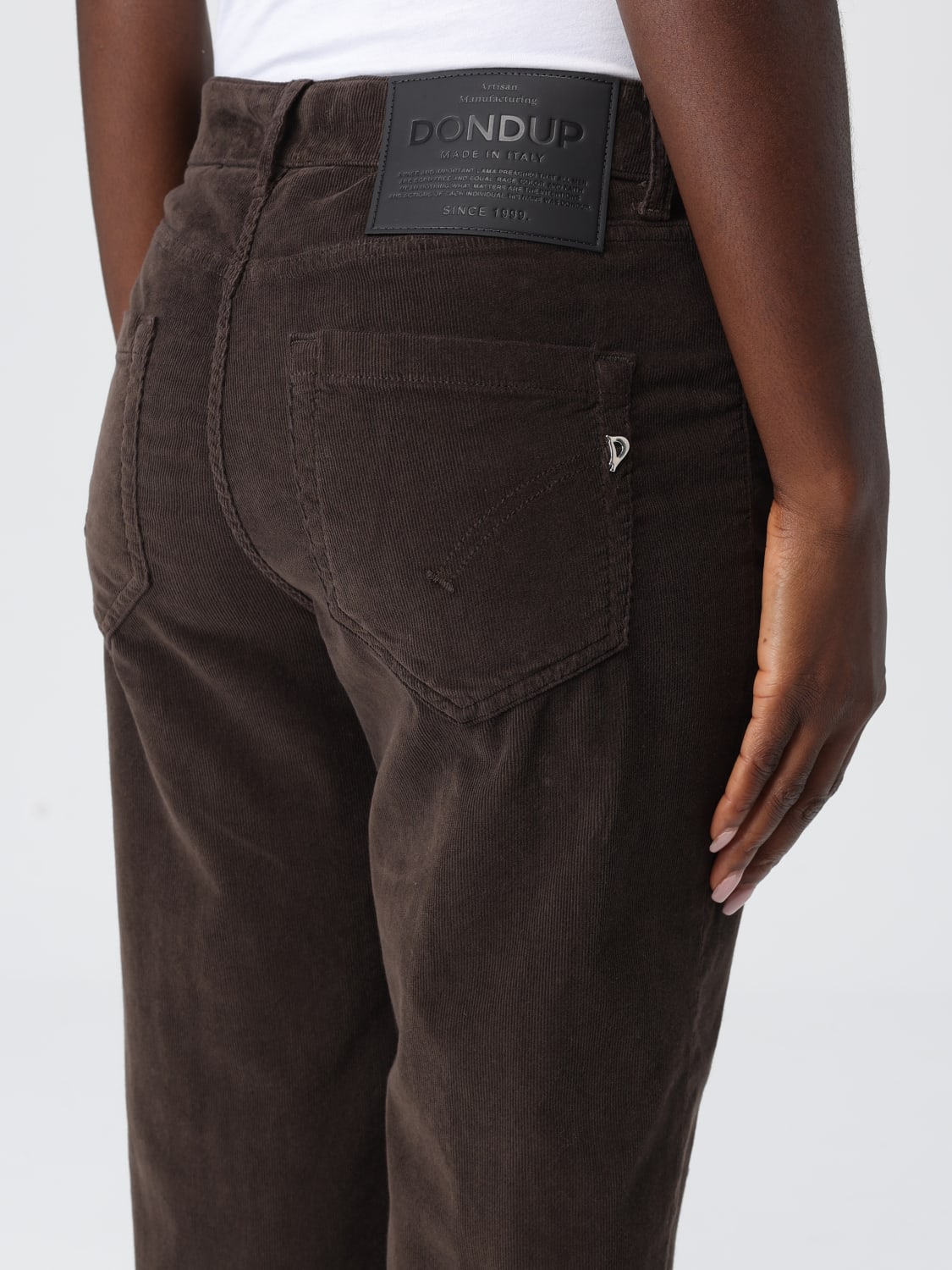 DONDUP JEANS: Jeans femme Dondup, Marron - Img 3